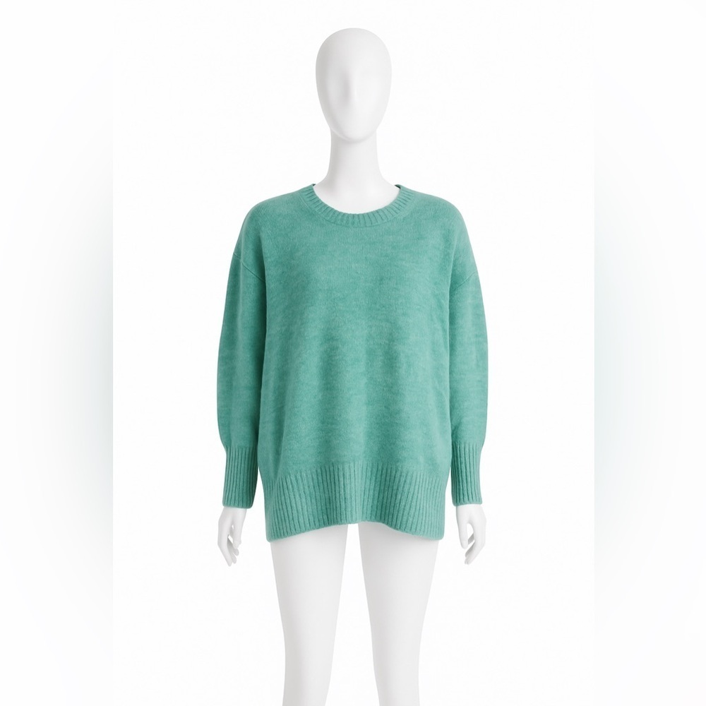 ADL Extra Soft Sweater Mint Green Women’s Large Sweater Jumper Crew Neck